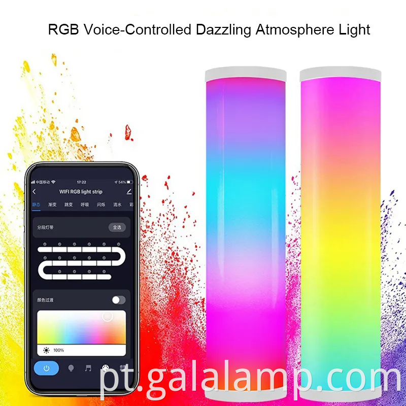 Barras de luz LED ambiente para o ambiente de PC e sala de TV